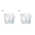 thumbnail image 4 of Transemion Water Bag Lightweight Storage Jug Good Sealing Waters Bottle Water Container 5L 2Set, 4 of 6