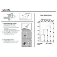 thumbnail image 2 of Berta 1/2" Overlay Soft Closing Face Frame Cabinet Hinges with Screws (10 Pack), 2 of 6