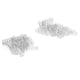 thumbnail image 2 of Resorte de Soporte de Plataforma Z-Axis ANGGREK 100 Piezas Hierro Blanco Plateado GE1011, 2 of 8