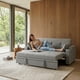 thumbnail image 2 of Sofá Cama Easy Living Sander Gris Oscuro, 2 of 6