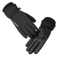 thumbnail image 4 of Penkiiy Winter Gloves for Men Winter Men Cycling Gloves Screen Windproof Mountaineering Ski Gloves Black Gloves, 4 of 9
