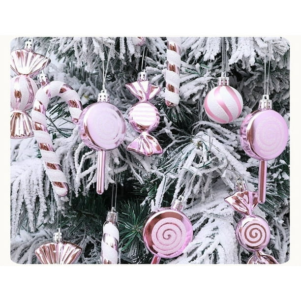 18 Christmas Balls Pendant Gift Box Set, Christmas Tree Decoration, Sparkling Glass Balls, Elegant Holiday Decor, Festive Home Decoration, 18-Piece Set, Clear Glass, for Living Room