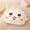 White_D, variant on Food Pillow, Dumpling and Bun Shaped Plush, Cute Kawaii Stuffed Toy for Couch, Soft Decorative Accent Pillow for Bedroom or Sofa, Novelty Asian Food Gift Idea
