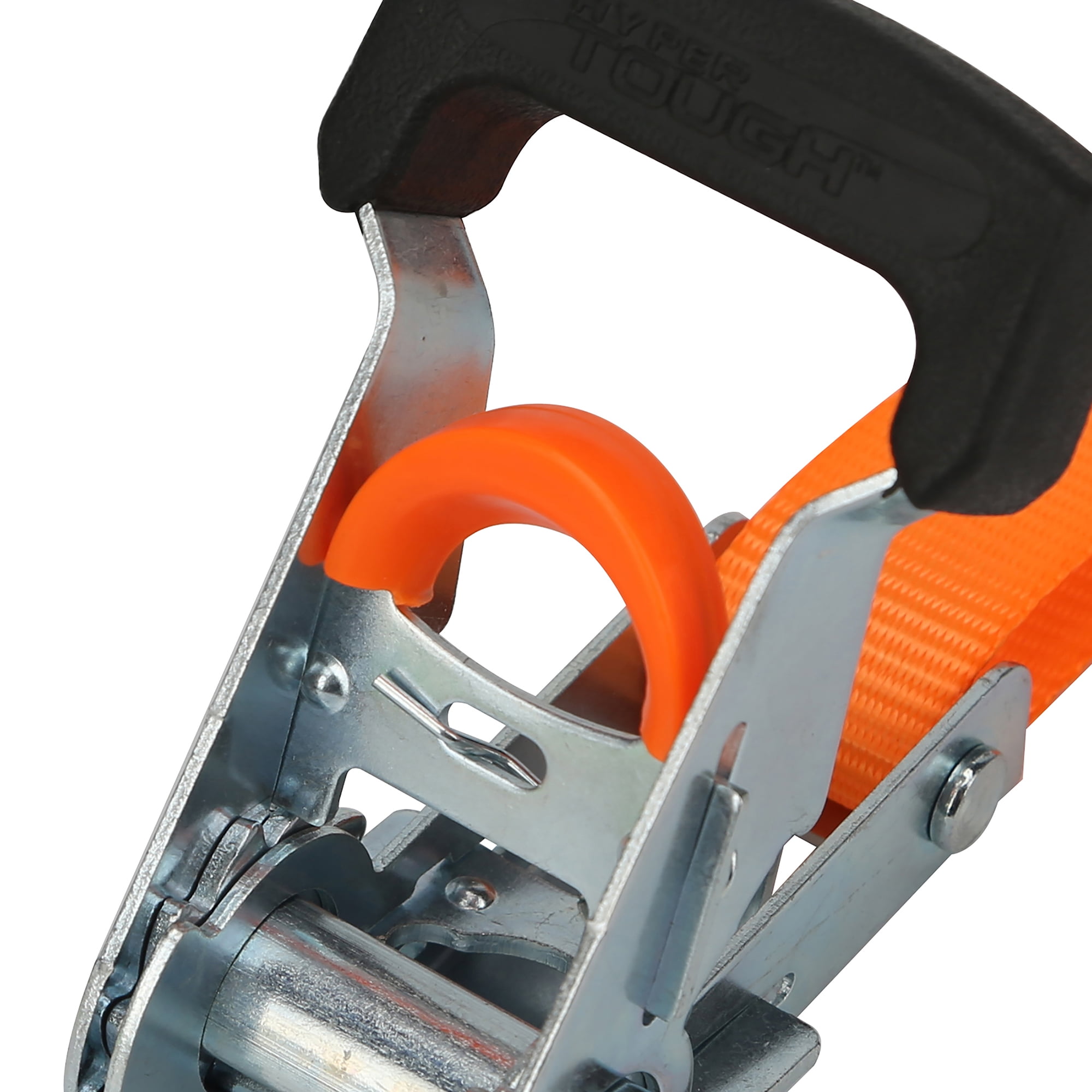 Hyper Tough 14ft Heavy Duty Ratchet Tie-Down Straps, 4-pack