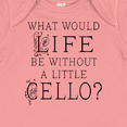 thumbnail image 4 of Inktastic Cellist Music Gift for Cello Player Boys or Girls Baby Bodysuit, 4 of 5