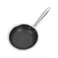 thumbnail image 3 of Mainstays 8 in. Honeycomb-Clad Stainless Steel Non-Stick Skillet, 3 of 5