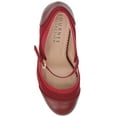 thumbnail image 5 of Journee Womens Siri Round Toe Block Heel Mary Jane Pumps, Widths Available, 5 of 10