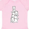 thumbnail image 4 of Inktastic Kawaii Westie Stack Boys or Girls Baby Bodysuit, 4 of 5