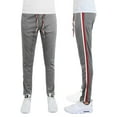 thumbnail image 3 of Mens Striped Jogger Track Pants - Running - Jogging - Workout - Fitness, 3 of 5