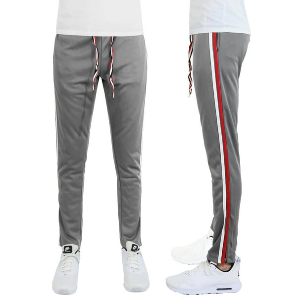 striped jogging pants