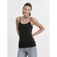 thumbnail image 2 of No Boundaries Shelf Bra Cami Top, Women's, 2 of 7