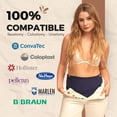 thumbnail image 3 of Cinturón de ostomía SIIL para hombres y mujeres aprobado por la FSA y la FHA XS, 3 of 7