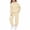 0-Beige83, variant on Kiijoy Girls Comfy Athletic Outfits Cotton Solid Hoodie Jogger Pants Sweat Set, Sizes 2-14
