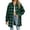 Green, variant on UVEASISHA Women's Lightweight Shacket 2025 Fall Trendy Plaid Shirt Jackets Casual Loose Long Sleeve Buttons Shirts with Pocket 90 Off Clearance Sale,Black,XXXL