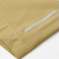 thumbnail image 5 of Nestiefly Men's Athletic Shorts Quick Dry Lightweight Linerless Gym Workout Hiking Shorts with Zipper Pockets Khaki 2XL, 5 of 6