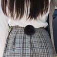 thumbnail image 2 of 2 uds lindo Clip de cola de conejito para Cosplay accesorios de disfraz de cola de conejo esponjoso cola de conejito suave con Clips accesorios de disfraz de conejito, 2 of 7