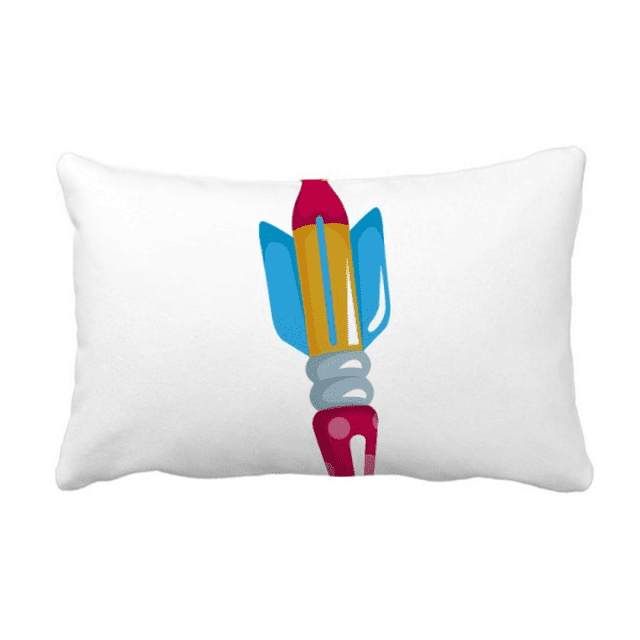 Univers et Étranger Fusée Jeter Oreiller Lombaire Insert Housse de Coussin Décoration de la Maison
