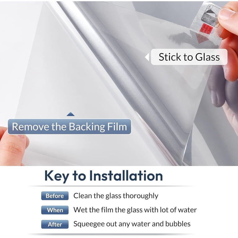 One Way Mirror Window Film 17.5" x 78.7" photo 8