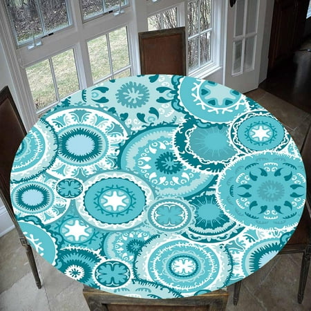 Round Tablecloth Decor, 48in Round Tablecloth