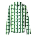 thumbnail image 5 of Womens Button Down Shirt St. Patrick‘s Day Print Blouse 2026 Spring Tops Casual Collared Top Lightweight Long Sleeve Clothing Irish Holiday Outfits Fashionable Work Tees, 5 of 5