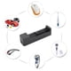 thumbnail image 4 of Adaptador De Cargador De Batería USB De Ranura única Universal Para PC, Carga Inteligente LED Para Celda De Iones De Litio 26650 14500, Color Negro, 4 of 7