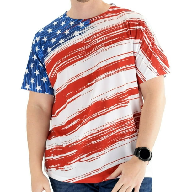 The Flag Shirt - Mens American Flag Patriotic Stars and Stripes ...