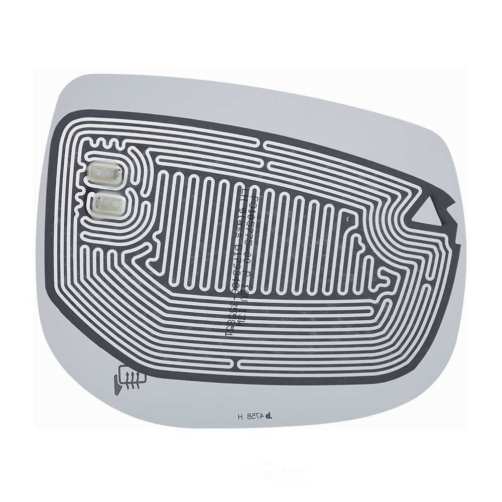 Door Mirror Glass Assembly