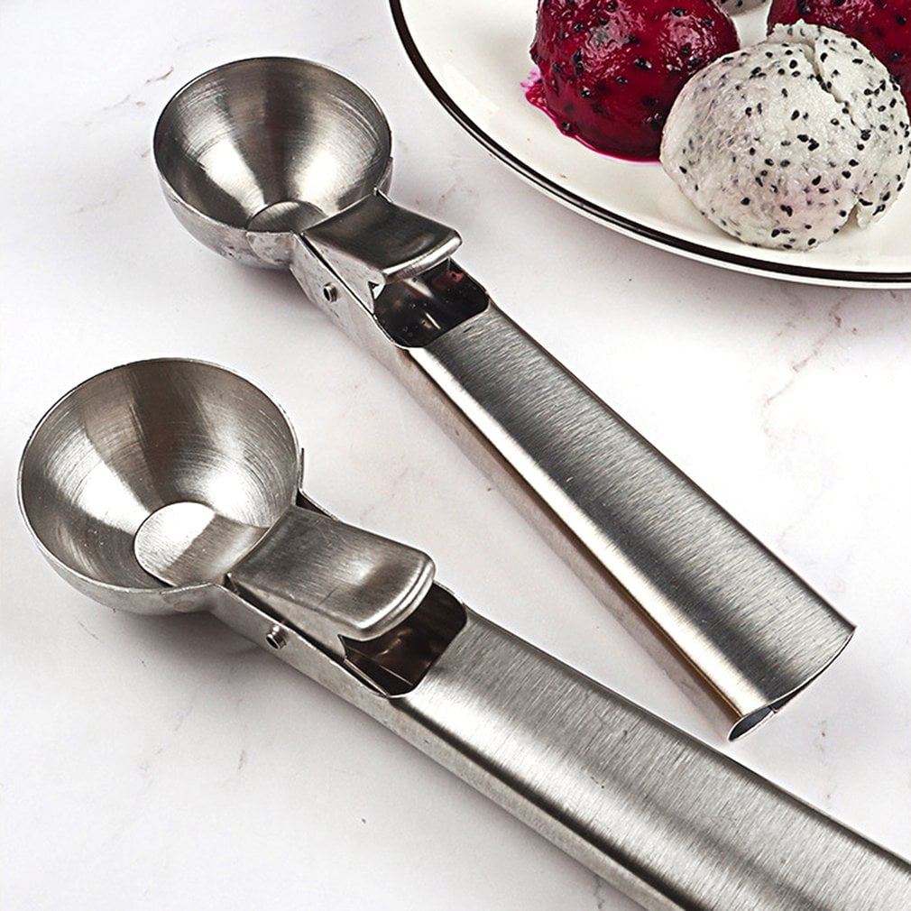 Stainless Steel Golden Ice Cream Scoop Ball Scooper Ice Cream Ball