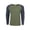 ZZGreen4, variant on JIANJIA Mens Polo Shirts Autumn Winter Solid Color Lapel Zipper Long Sleeve Loose Fashion Tops Daily-Wear