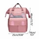 thumbnail image 2 of Mom's Best Mochila para pañales, bolsa grande impermeable para bebé con bolsillos aislantes, mochila de viaje de maternidad para mamá, 2 of 3