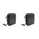 thumbnail image 4 of Yuarrent Bolsa de almacenamiento Universal para púas de guitarra, gran capacidad, a prueba de arañazos, impermeable, organizador de plectro, Media malla negra. 2piezas, 4 of 6