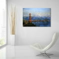 thumbnail image 6 of Epic Art 'Golden Gate Afternoon' by Mark Lague, Acrylic Glass Wall Art, 36"x24", 6 of 8
