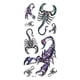thumbnail image 1 of Pegatinas de tatuaje, tatuaje temporal para hombres, mujeres y adultos, pegatinas de insectos marinos, impresión a color, pegatinas de tatuaje, 1 of 3