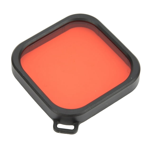 Dive Housing Filter, High Permeability Coating Waterproof Case Dive Filter Portable For Action Camera Red Filter