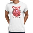 thumbnail image 2 of Chucky Child’s Play Time to Raise Some Hell Graphic Short Sleeve T-Shirt For Men (White, S-XXL), 2 of 4