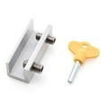 thumbnail image 5 of Sliding Window Lock Aluminum Alloy Security Stopper No Drill Adjustable Yellow Key Vertical Horizontal for Office Home Child Safety Thief Prevention, 5 of 5