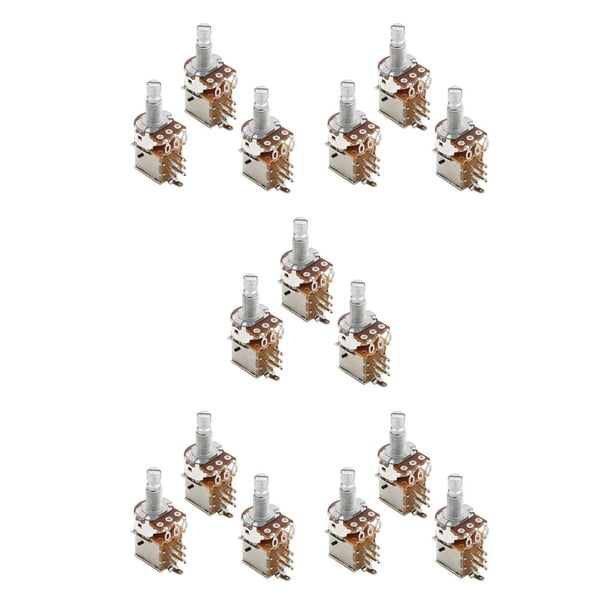 Sonducket 3 uds potenciómetro Push Pull interruptor de tono de volumen accesorio de interruptor de palanca de guitarra eléctrica, A500K Type2 NO2 Sonducket CBP109706