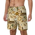 thumbnail image 2 of Balery Wild West Cowboy Mens Swim Trunks Swim Shorts for Men Quick Dry Inseam Beach Shorts with Compression Liner Pocket-XX-Large, 2 of 9