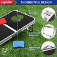 thumbnail image 3 of Set de tablas Cornhole Ropoda, 61 x 41 cm, portátil, con 8 bolsas, 3 of 7