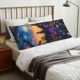 thumbnail image 4 of Fotbe Cosmic Irises At Twilight Funda para Almohada Corporal con Diseño, Funda de Microfibra Ultrasuave de 20x54 Pulgadas, Ropa de Cama Elegante, 4 of 7