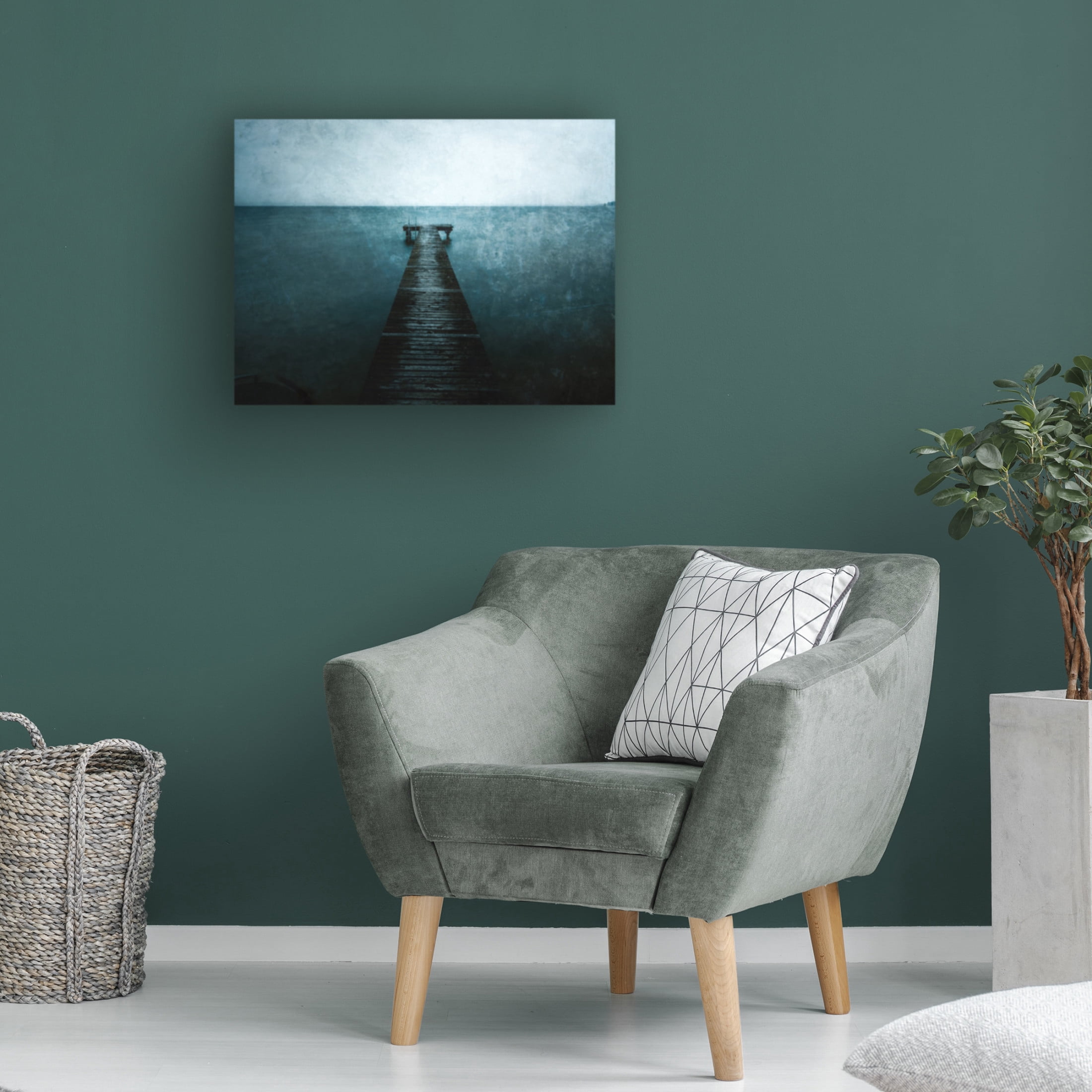 Trademark Fine Art Farid Kazamil The path Canvas Wall Art