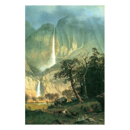 Cho-Looke, Yosemite Waterfall Print Wall Art By Albert
