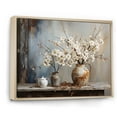 thumbnail image 2 of Designart "Still Life With Pottery And Florals" Landscape Trees Floater Framed Wall Decor, 2 of 5