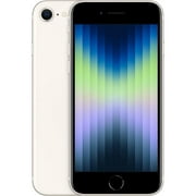 Refurbished Apple iPhone SE (3rd Gen) A2595 (Fully Unlocked) 64GB Starlight (Grade A)