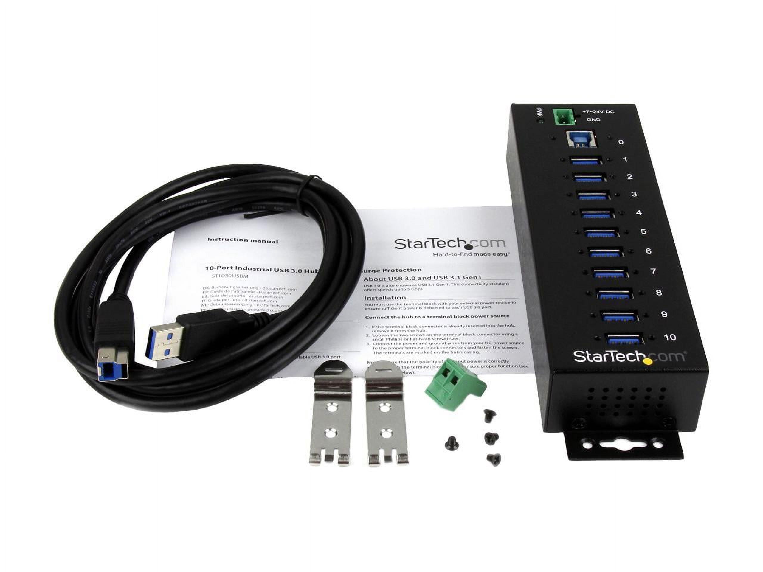 10 Port Industrial USB 3.0