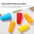 thumbnail image 3 of AURARMLET 20Pcs Breathable Elastic Reusable Finger Covers Soft Silicone for Handling Hot Items, 3 of 7