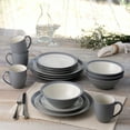 thumbnail image 6 of Noritake Colorwave Slate 16-Piece Curve Dinnerware Set, Service for 4, 6 of 7