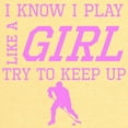 thumbnail image 3 of CafePress - Hockey Like A Girl T Shirt - Cute Toddler T-Shirt, 100% Cotton, 3 of 4