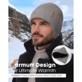 thumbnail image 6 of FURTALK Winter Beanie Hats with Earflap for Men Warm Fleece Line Knitted Outdoor Caps, 6 of 7