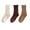 Beige, variant on Black and Friday Deal KkSLirnhs Toddler Socks Girls Clearance Girls 3PC Stacked Socks Cotton Mid Tube Socks Baby Socks Children's Socks Brown 1 Years
